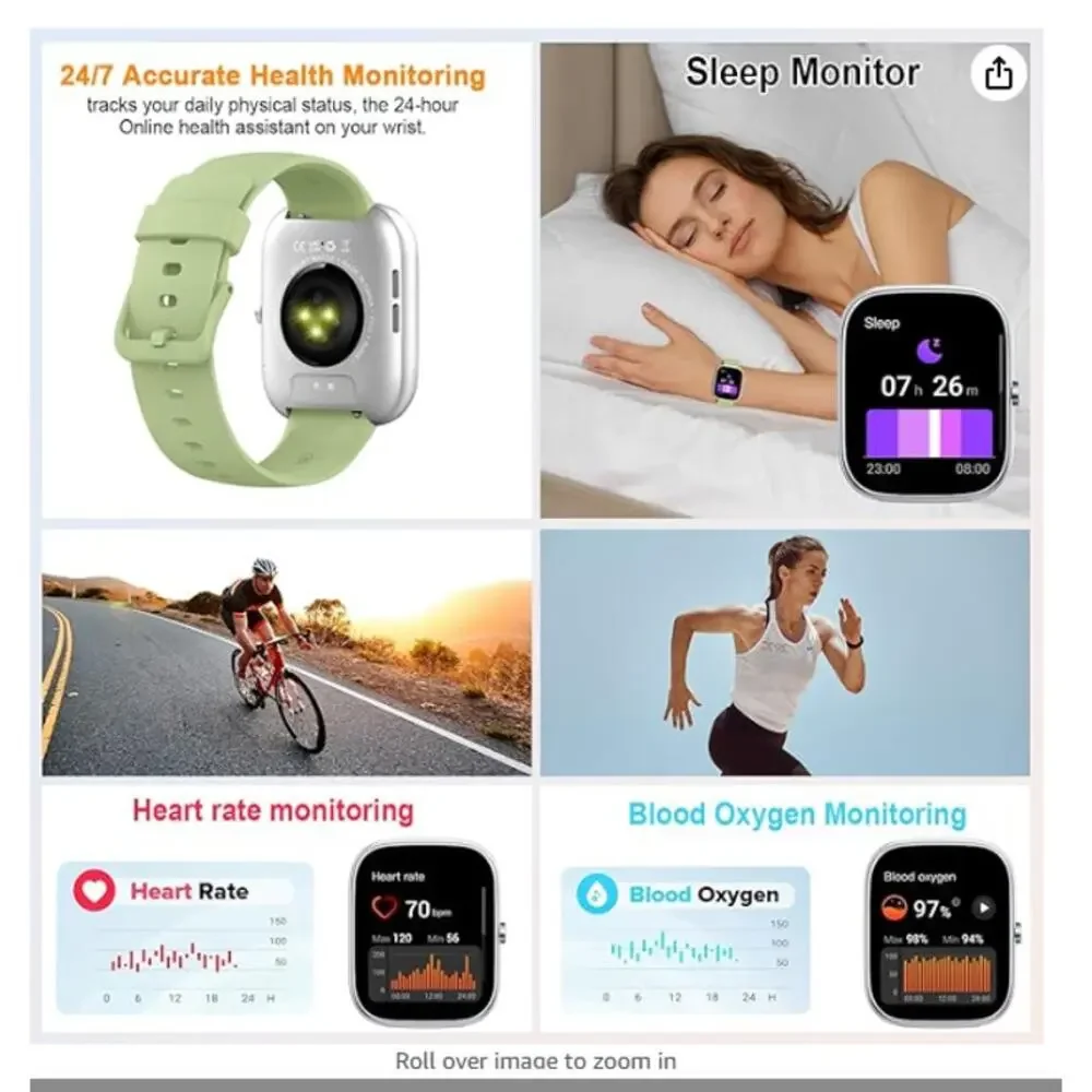 Smart Watch (Answer/Make Call), 1.91